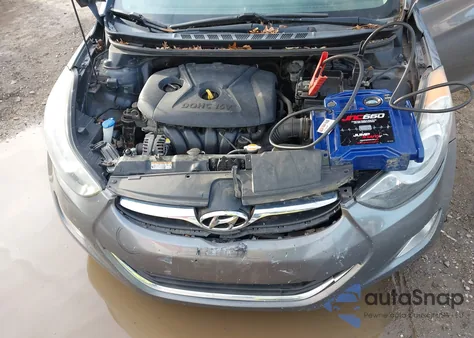 2012 Hyundai Elantra Gls из США, поврежденный, VIN 5NPDH4AEXCH126787